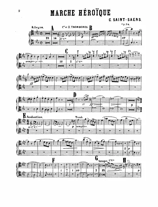 Trombone 1/2, 3, Tuba
