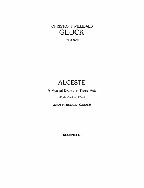 Clarinet 1/2