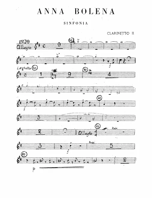 Clarinet 2 (C/B♭/A)