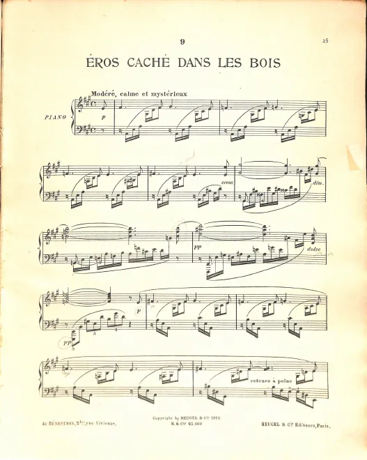 9. Eros caché dans les bois