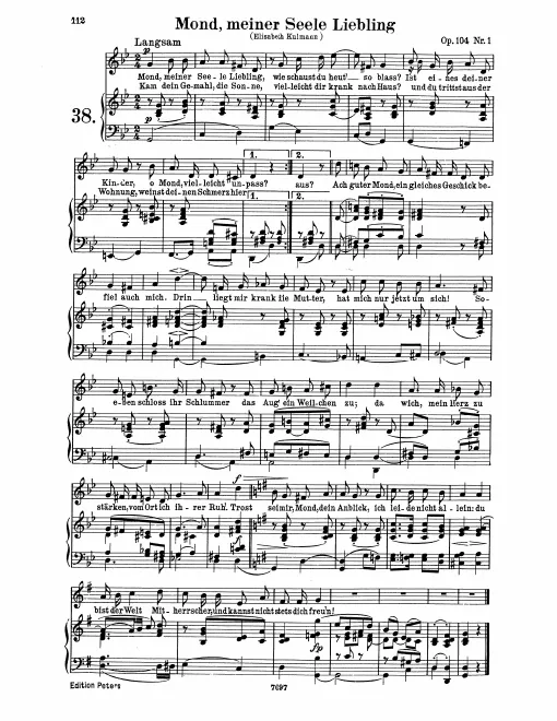 Complete Score (medium voice)