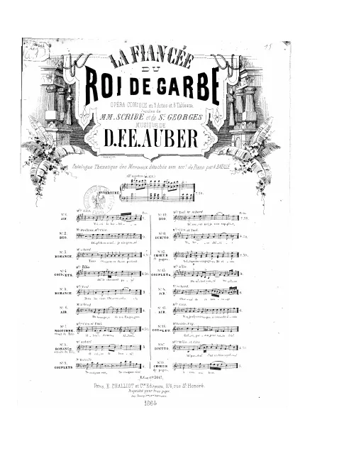 No.15, Air: "Non, je n'y croirais pas" (Act III, No.17)