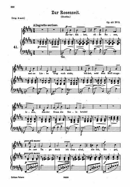 Complete Score (low key, )