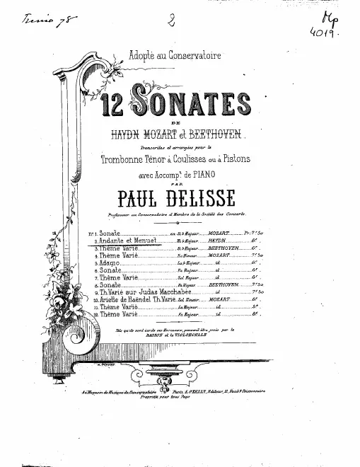 2. Haydn: Andante et menuet (Symphony No.95)