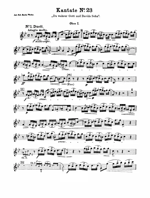 Oboe 1, 2