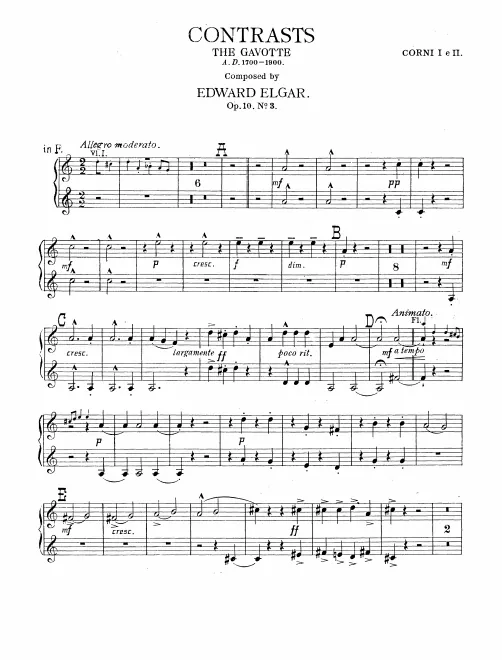 Horn 1/2, 3/4 (F)