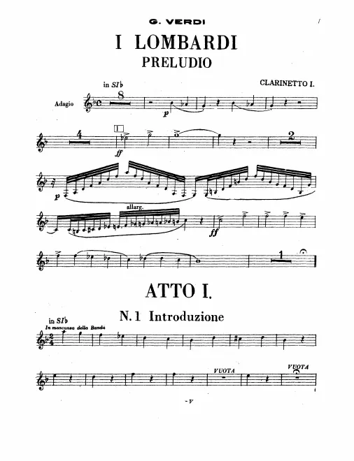 Clarinet 1