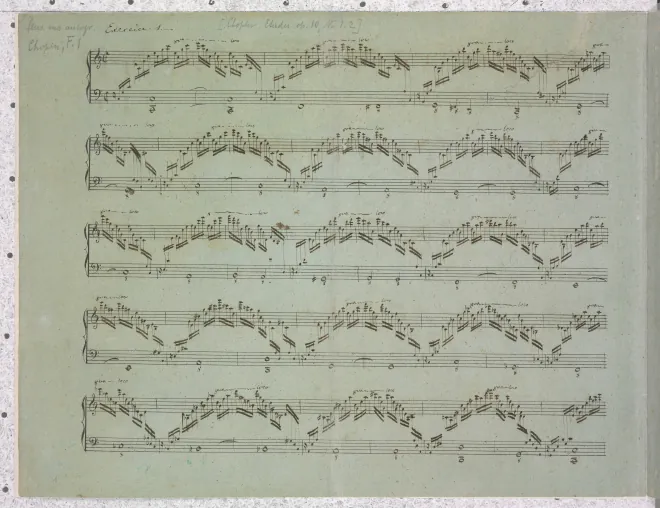 1. Etude in C major