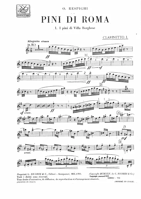 Clarinet 1, 2, Bass Clarinet (B/A)