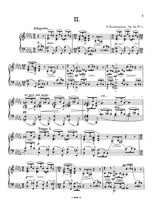 2. Allegretto