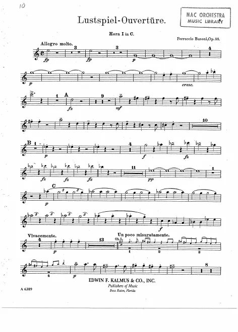 Horn 1, 2 (C)