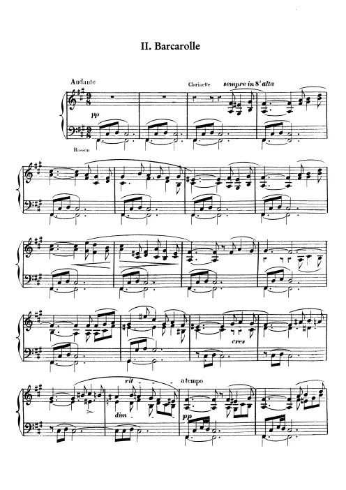 Barcarolle