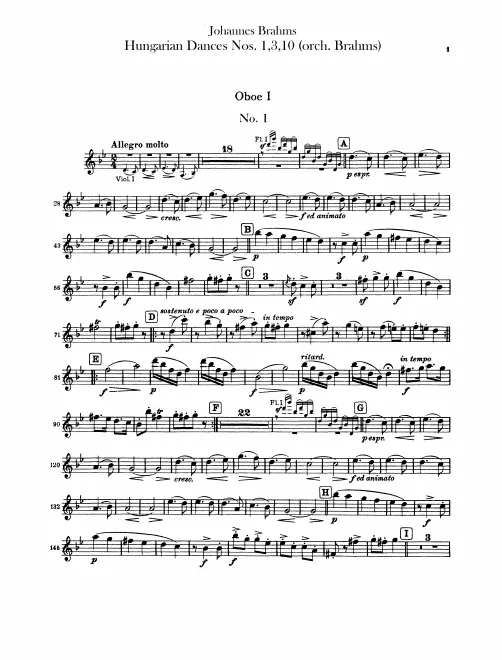 Oboe 1, 2