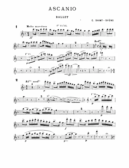 Flute 1, 2, 3/Piccolo