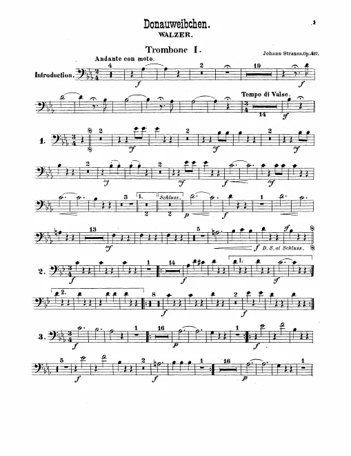 Trombone 1, 2, 3