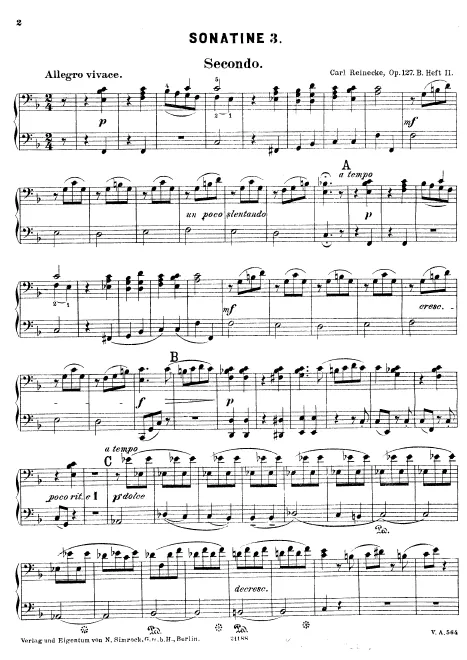 3. Sonatina in F major