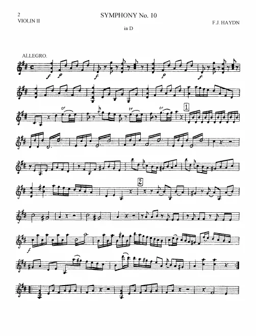 Violins II
