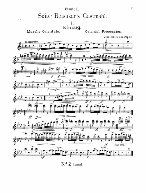Flute 1, 2/Piccolo