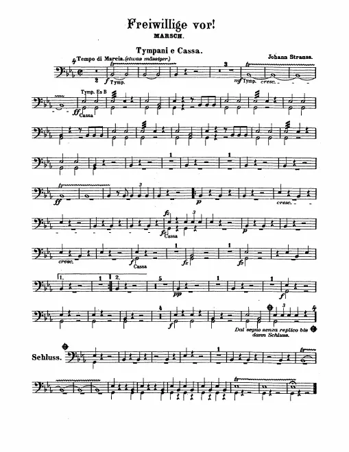 Timpani/Bass Drum, Snare Drum