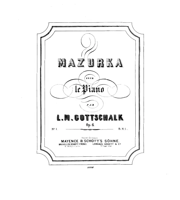 1. Mazurka in