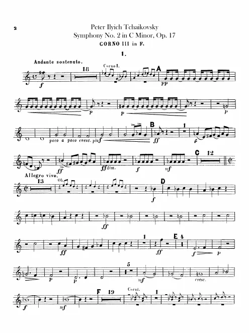 Horn 3 (F)