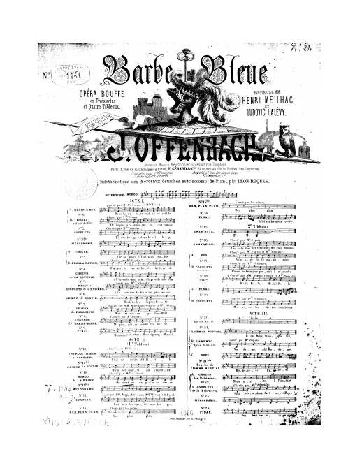 No.21. B , Lamento (Valse brillante): "Madame, ah! Madame" (Act III)