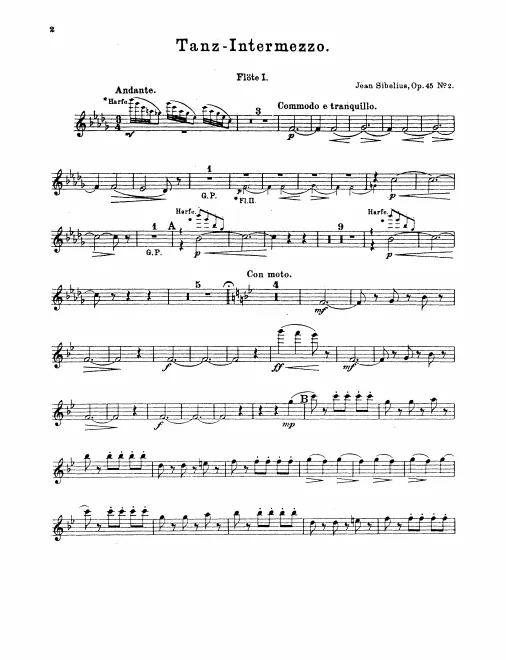 Flute 1, 2