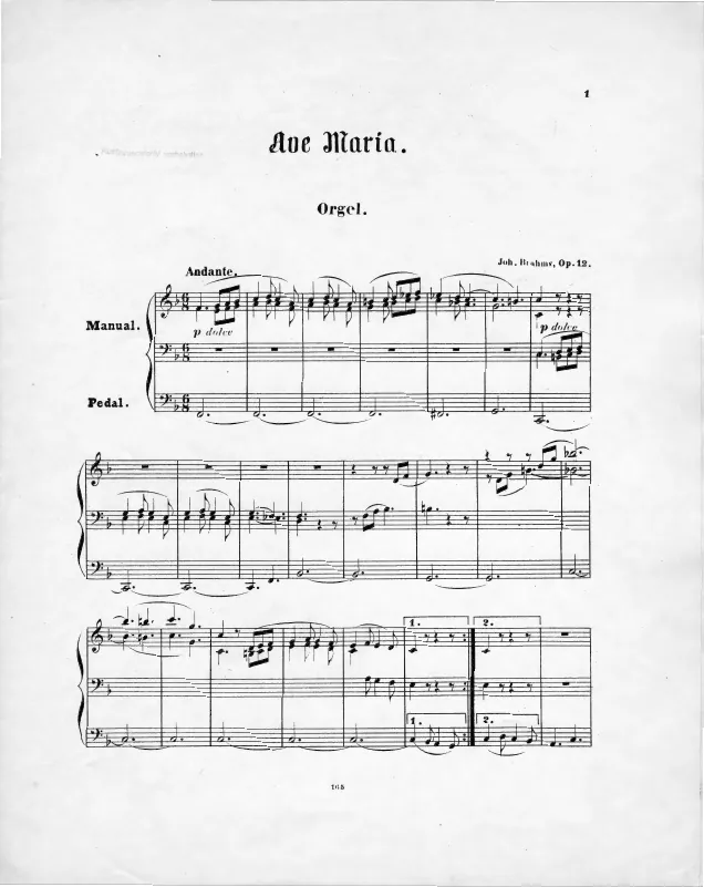 Organ Accompaniment