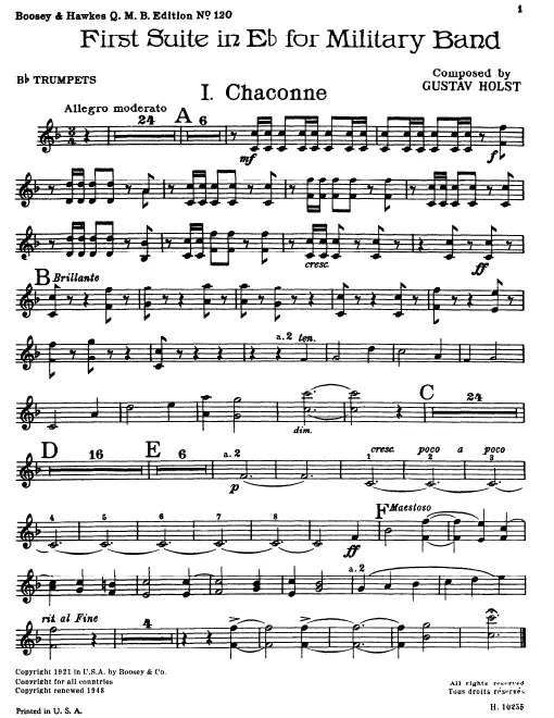 Trumpet 1/2 (B)