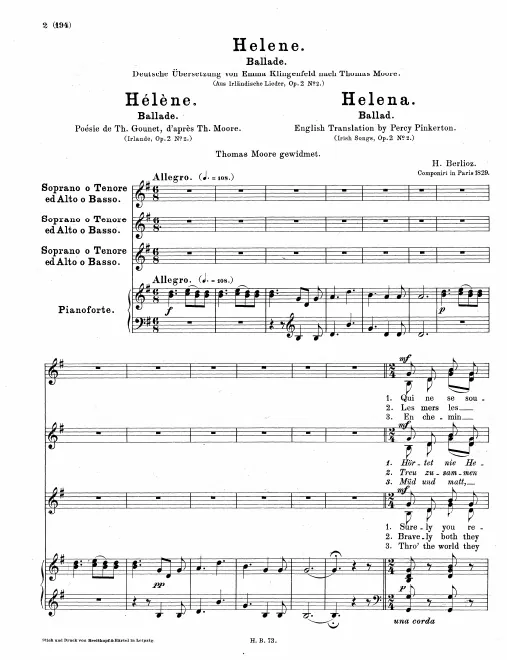 Vocal Score