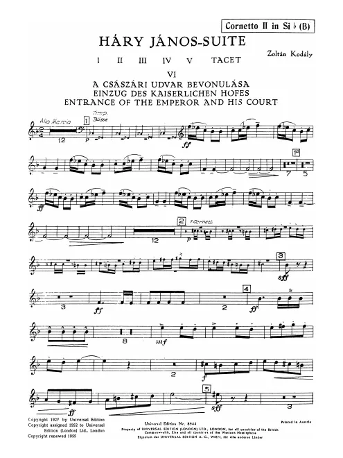 Cornet 2 (B♭)