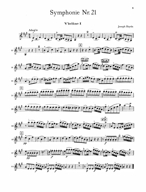 Violins I