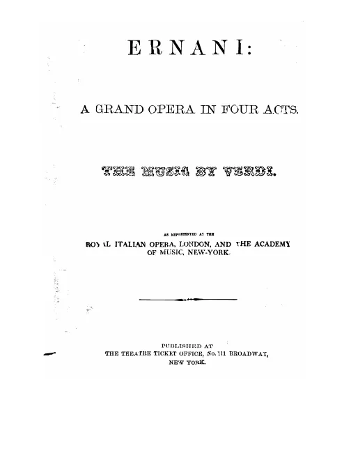 Complete Libretto