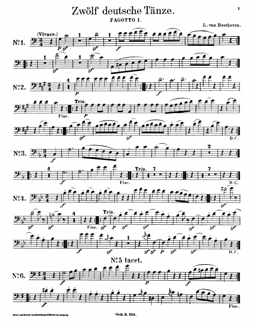 Bassoon 1, 2