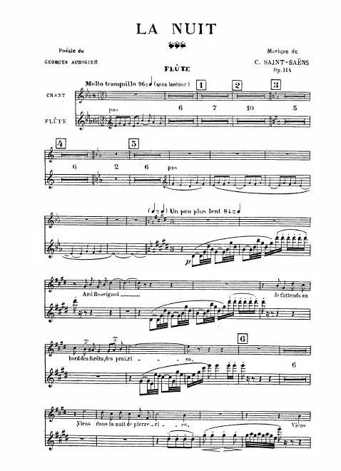 Complete Score, Soprano Solo part (pp.1-4)
