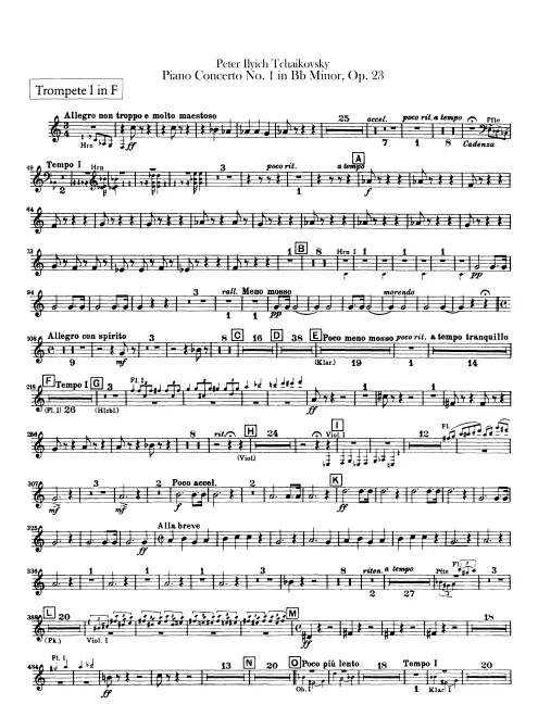 Trumpet 1, 2 (F)