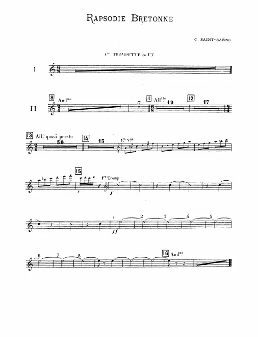 Trumpet 1, 2 (C)