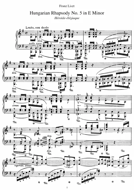 Complete Score (S.244/5)