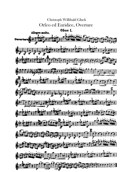 Oboe 1, 2
