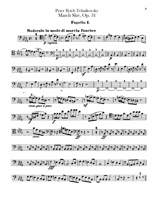 Bassoon 1, 2