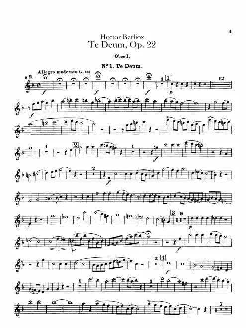 Oboe 1, 2/English Horn