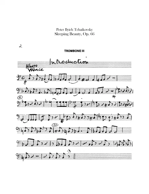 Trombone 3, Tuba