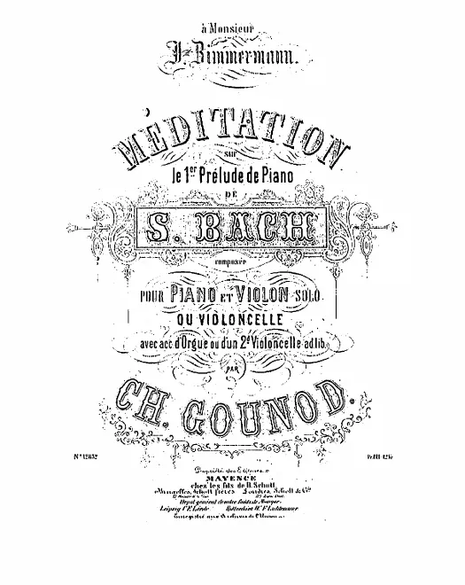 Complete Score, Organ and Cello Parts