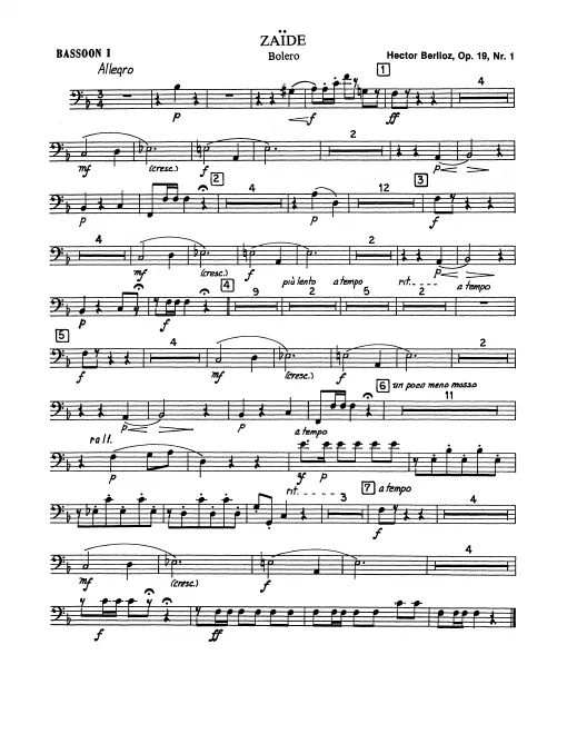 Bassoon 1, 2