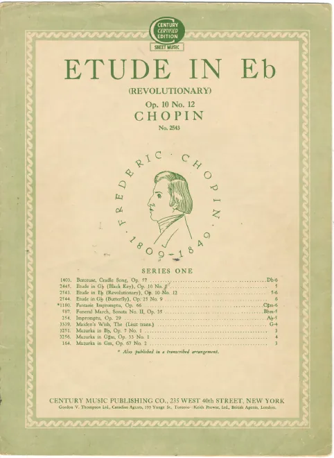 12. Etude in