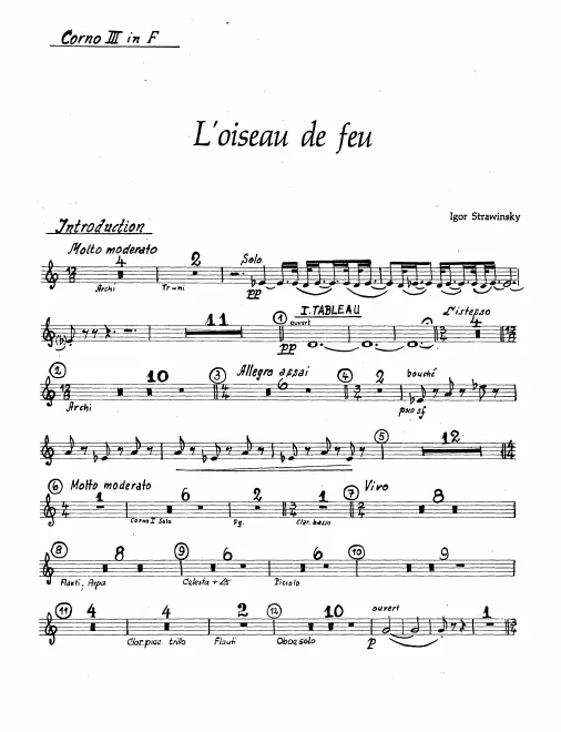 Horn 3 (F)