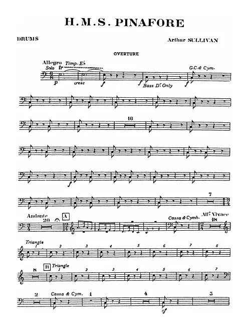 Timpani/Triangle/Bass Drum/Cymbals