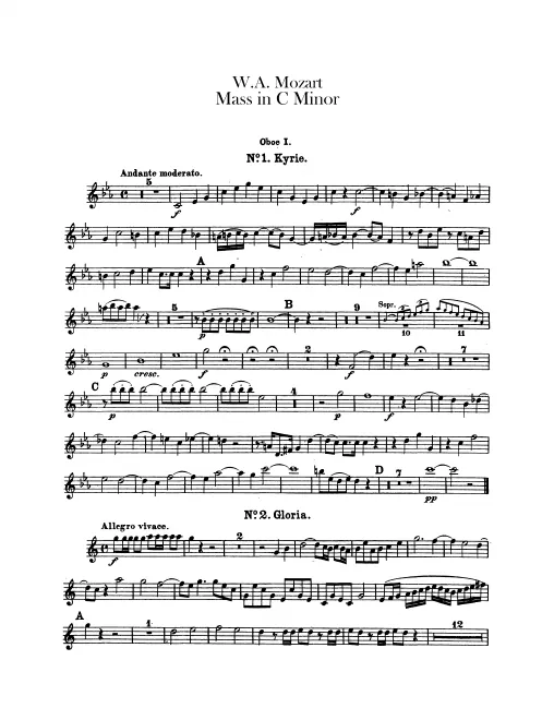 Oboe 1, 2