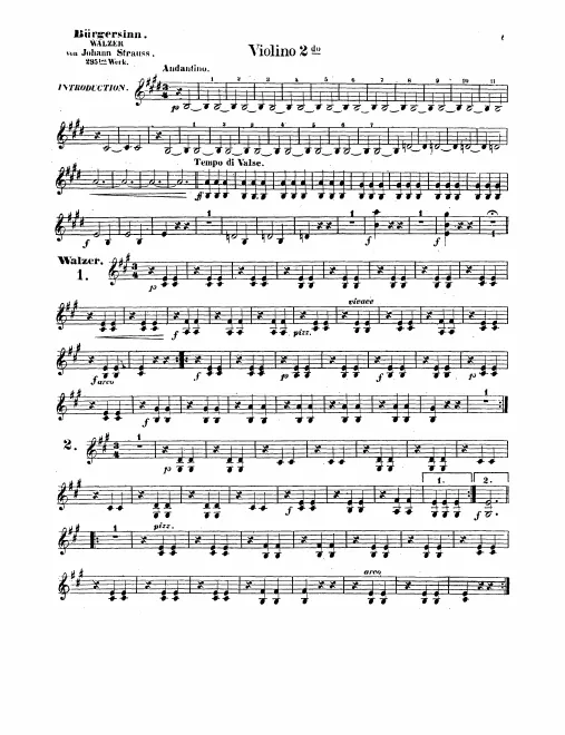Violins II