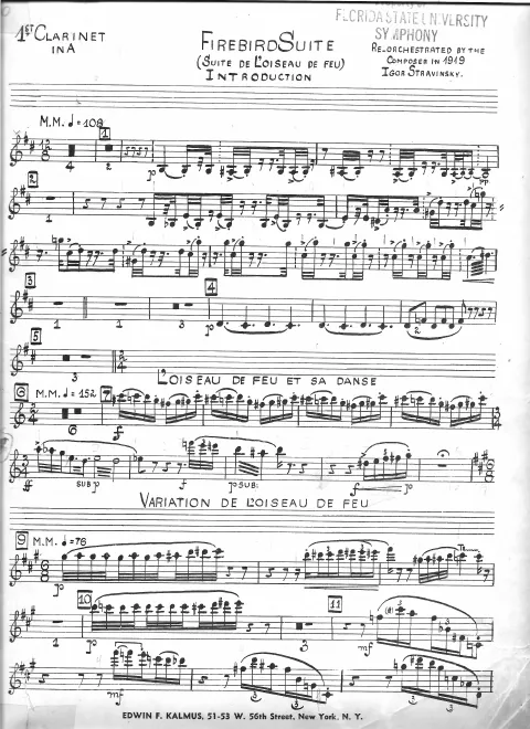 Clarinet 1 (A)